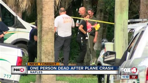 One dead after plane crash in Naples