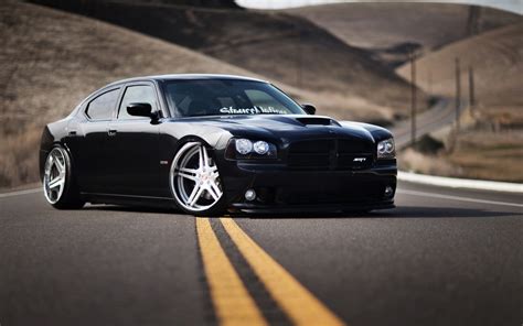 Dodge Charger SRT8 Black Car Tuning wallpaper | 1680x1050 | #16625