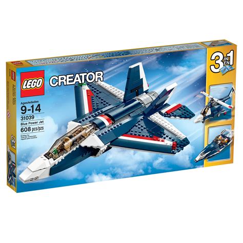 Amazon.com: LEGO Creator 31039 Blue Power Jet Building Kit: Toys & Games