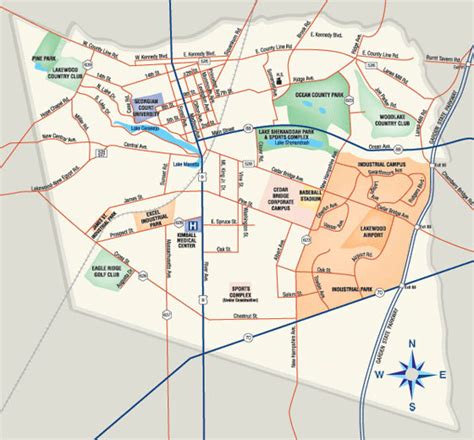 Maps: Township of Lakewood