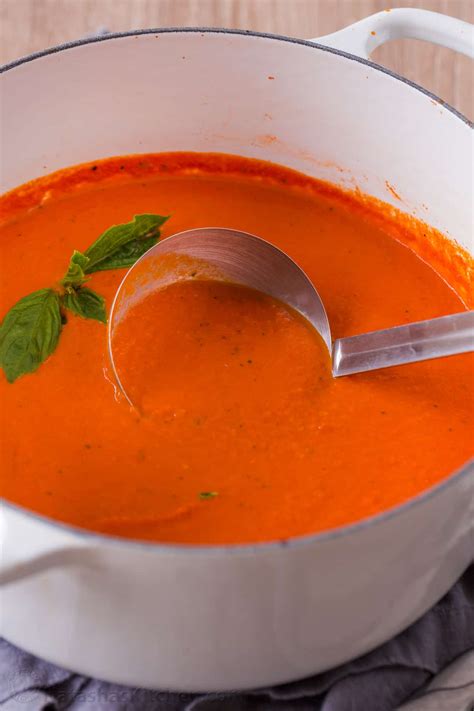 Easy Tomato Soup Recipe - NatashasKitchen.com