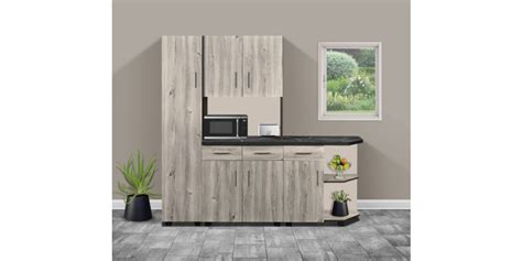 Moira 2 Piece Kitchen Unit, Dawson Oak - Bradlows