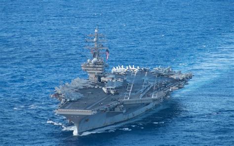 USS Ronald Reagan strike group to make show-of-force port call on South Korea | Stars and Stripes