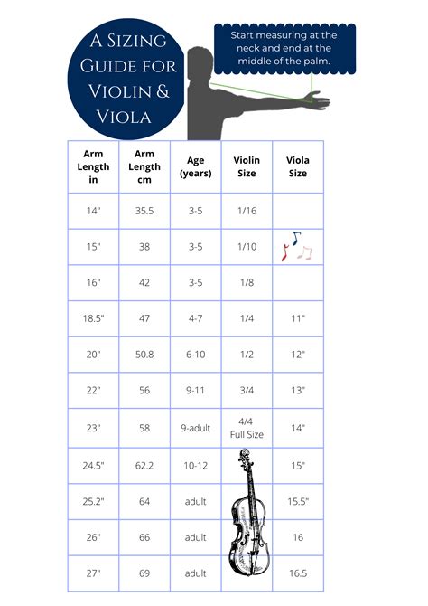 8+ Viola Size Chart | AbbidZienna