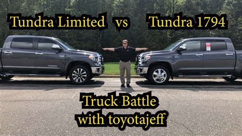 Tundra Battle: 2019 Limited vs 1794 Edition - YouTube