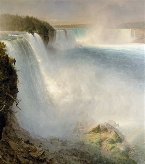 Frederic Edwin Church - Niagara Falls, 1867 | Trivium Art History