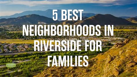 5 Best Neighborhoods in Riverside for Families - YouTube