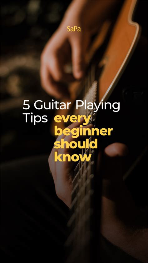 5 Guitar Playing Tips Every Beginner Should Know - SaPa India Blogs