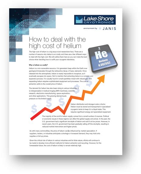 Download guide — how to deal with the high cost of helium