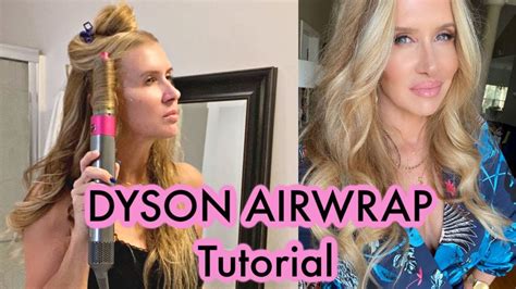 Dyson Air Wrap~ Full Tutorial Bombshell Curls - YouTube