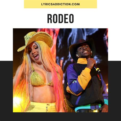 RODEO LYRICS - LIL NAS X & CARDI B