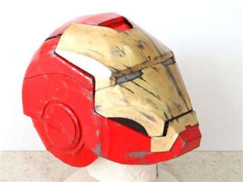 Iron Man Mark 4 Helmet A4 & Letter Size PDF Template | Etsy Power ...