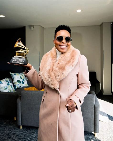 Nomcebo Zikode Shows Love to Husband After Receiving Her Grammy Award - News365.co.za