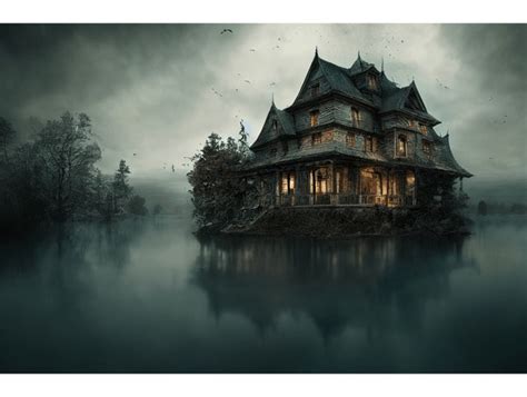 854 Creepy lake house 图片、库存照片、3D 物体和矢量图 | Shutterstock