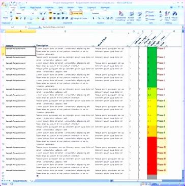 10 software Requirements Template Excel - Excel Templates