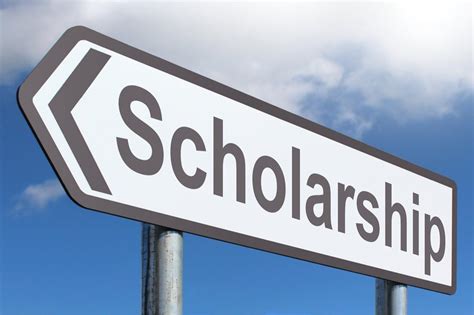 Scholarship - Free of Charge Creative Commons Highway Sign image