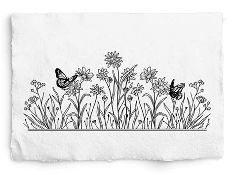 Butterfly Border SVG Floral Border PNG Clipart Foil Quill - Etsy Canada