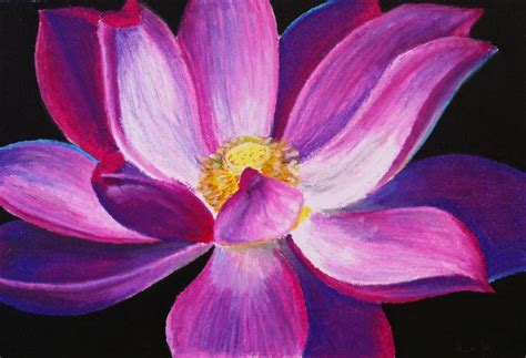 oil pastel drawing flowers - Google Search | Oil pastel paintings, Oil ...