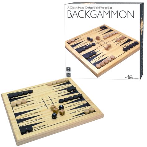 Wooden Backgammon - Board Game Nexus