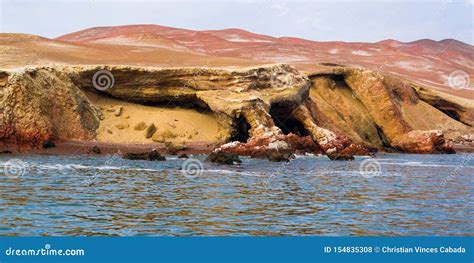 The Paracas Candelabra - Peru - Andes Culture Stock Image ...