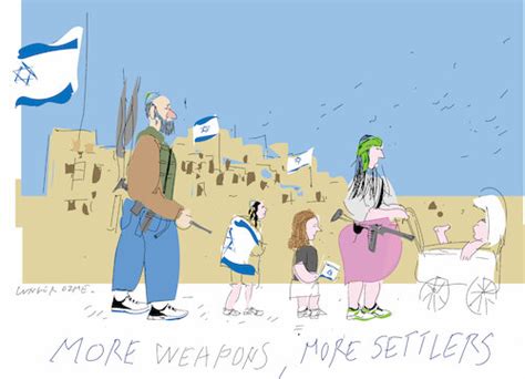 West Bank settlers By gungor | Politics Cartoon | TOONPOOL