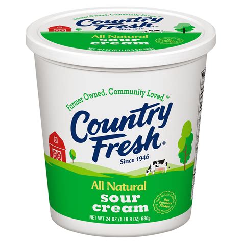 Sour Cream 24 oz - Country Fresh® Dairy