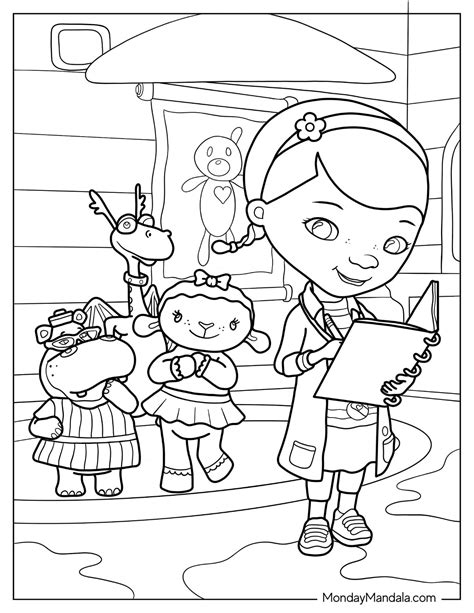 22 Doc McStuffins Coloring Pages (Free PDF Printables)