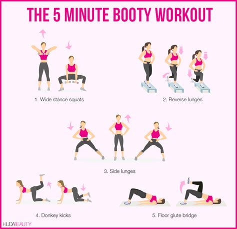 The 5-Minute Workout For A Better Booty In 2 Weeks | Blog | HUDA BEAUTY