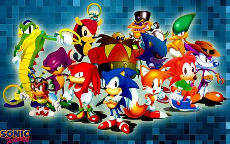 Classic Sonic The Hedgehog And Friends Wallpaper by SonicTheHedgehogBG on DeviantArt | Classic ...