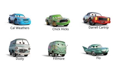 See All of The Characters from Disney/Pixar’s Cars 3 - FSM Media