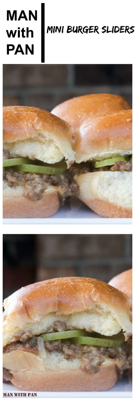 The BEST EVER SLIDER RECIPE! | Mini burgers sliders, Slider recipes ...