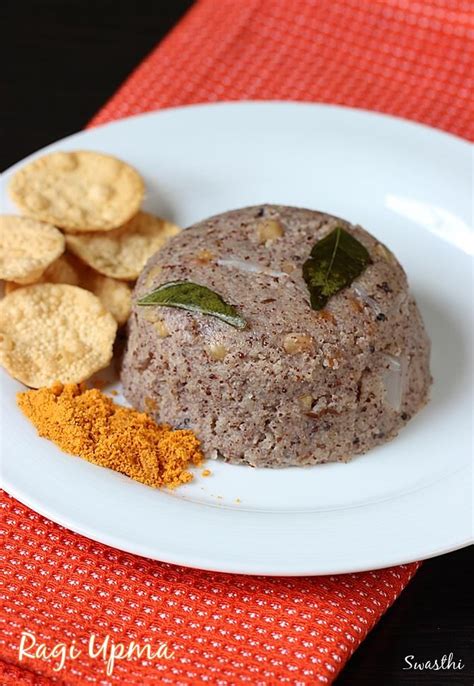 Ragi Rava Upma - Swasthi's Recipes | Recipe | Upma recipe, Rava upma ...