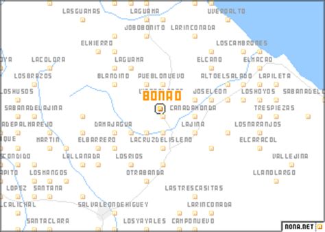 Bonao (Dominican Republic) map - nona.net