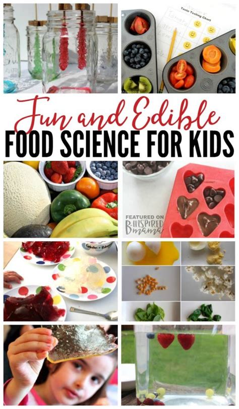 10 Fun and Edible Food Science Experiments You're Kids Will Rave About