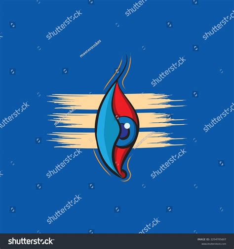 Lord Shiva Third Eye Vector Illustration Stock Vector (Royalty Free ...