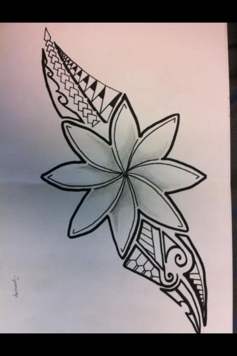 Flower Tribal Drawing at GetDrawings | Free download