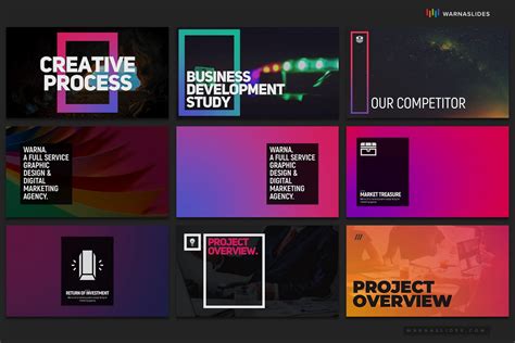 Section Breaker PowerPoint Template - PowerPoint Slide Master Templates & Infographics