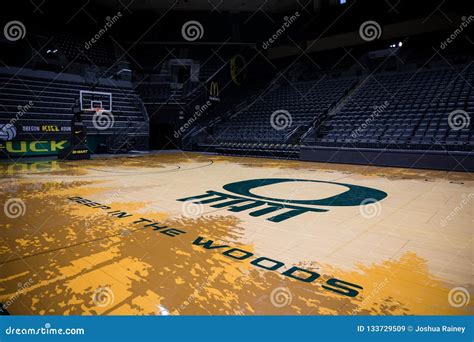 Matthew Knight Arena at University of Oregon Editorial Stock Image ...