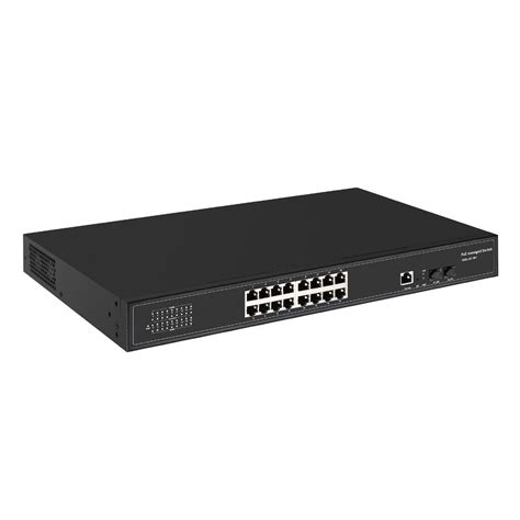 16 ports managed POE switch full gigabit with 2 SFP - TS1600G-2S - POEplus (China Trading ...