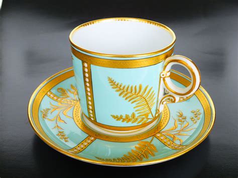 Royal Worcester...Turquoise and gold demitasse set ~ UK 1878 Antique Teapot, Antique Porcelain ...