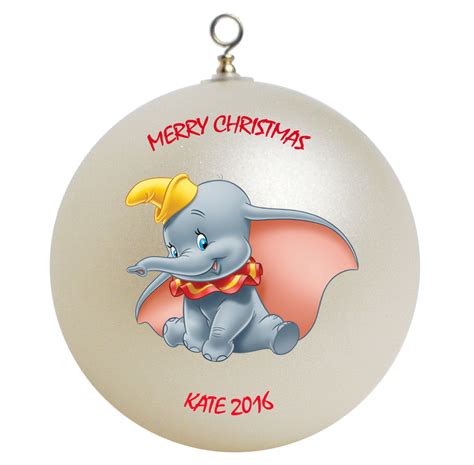 Personalized Dumbo Christmas Ornament Gift - Ornaments