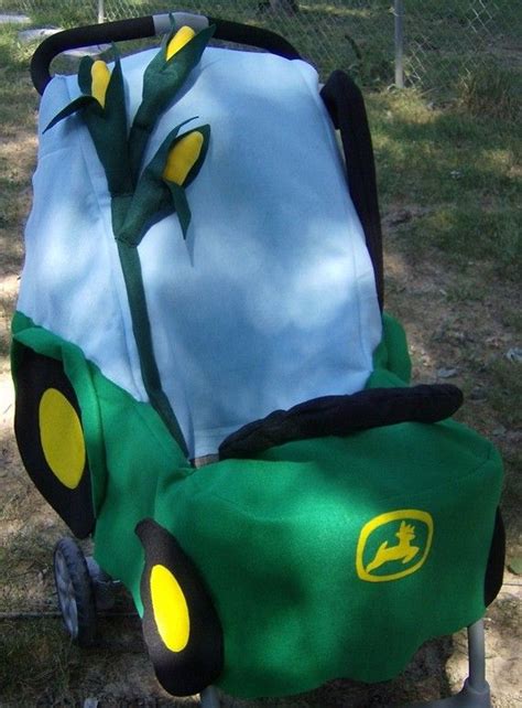 Tractor Stroller Costume for Halloween by mapletree2000 on Etsy | Stroller halloween costumes ...