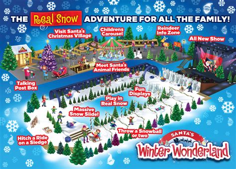 The Winter Wonderland Map - Santa's Winter Wonderland - SnowDome