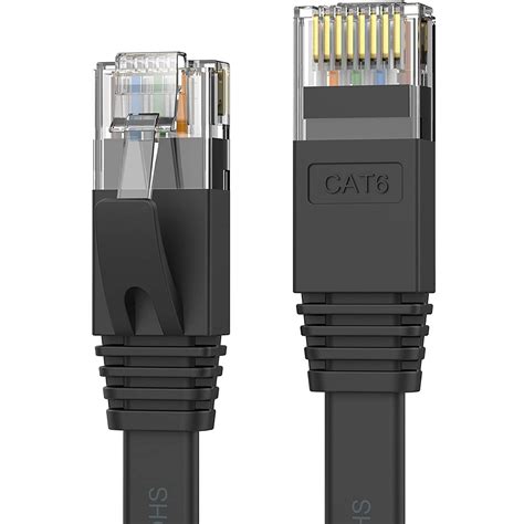 Cat 6 Ethernet Cable 15 ft, High Speed Ethernet Cord, Slim LAN Cable ...