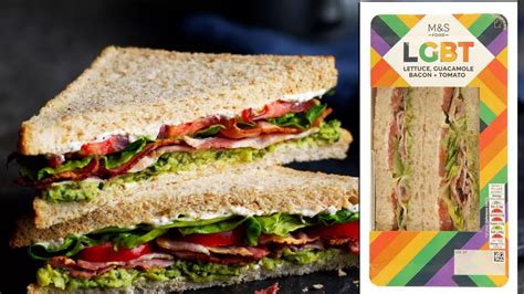 M&S launch LGBT Pride sandwich filled with lettuce, guacamole, bacon ...