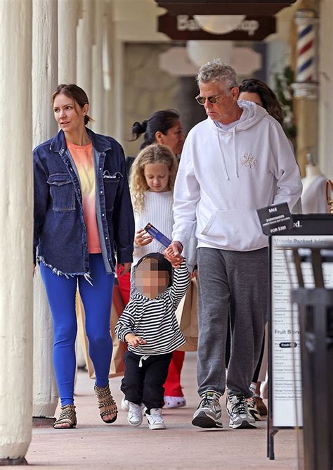 Katharine McPhee & David Foster Take Son Rennie On Family Outing ...