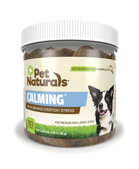 Buy Pet NaturalsCalming for Medium and Large Dogs, 30 Chicken Flavored ...