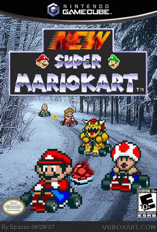 Super mario kart box art - volneat