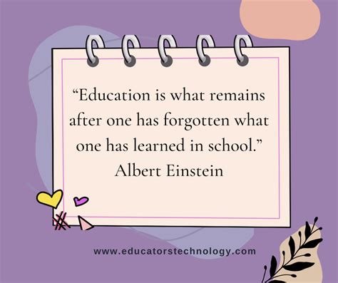 50 Great Education Quotes for All Learners - Educators Technology