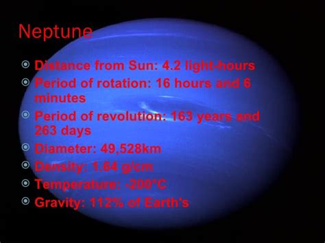 The Outer Planets Of Our Solar System